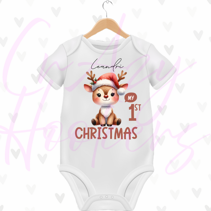 Personalized Baby Grow - My First Christmas