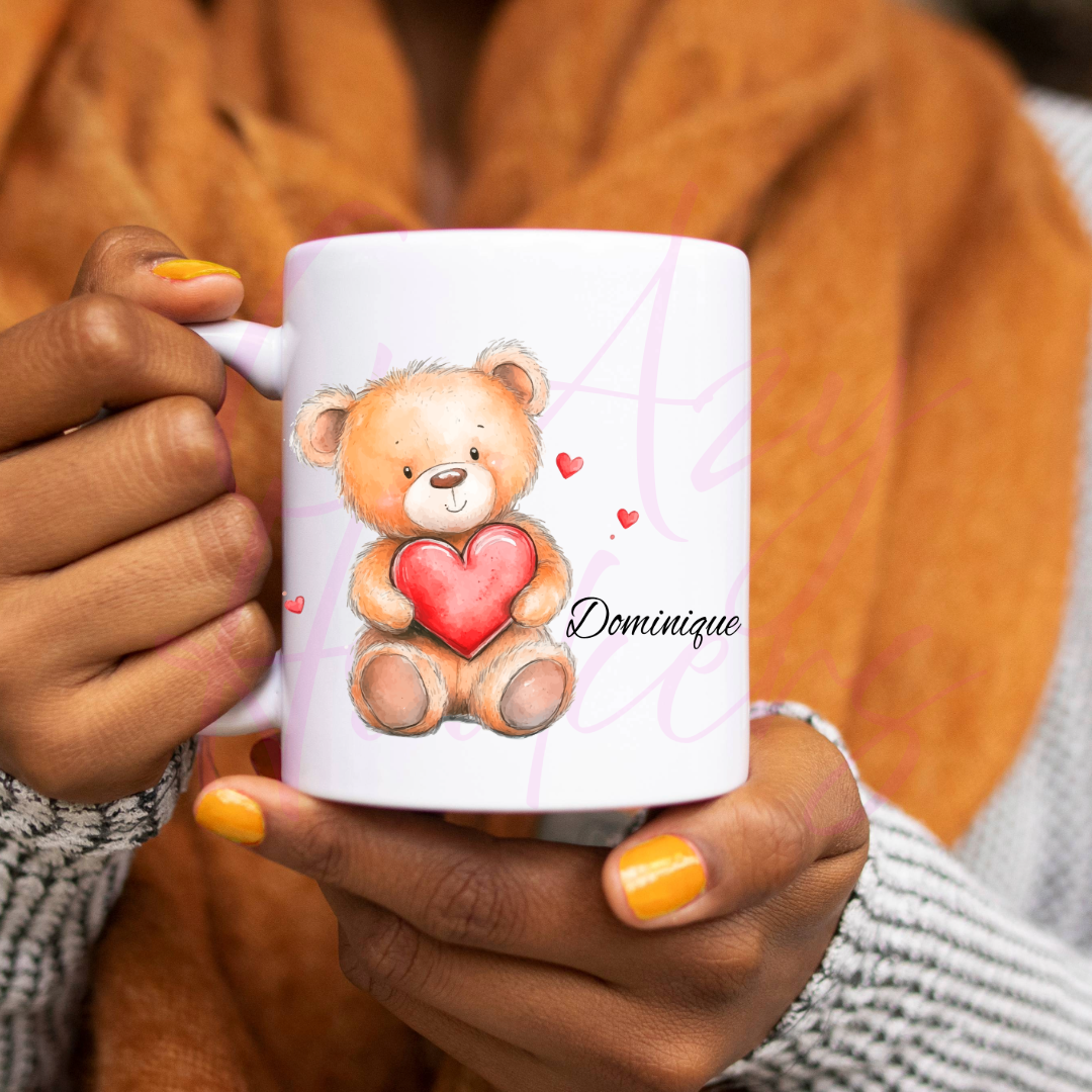 Personalized Mugs - Teddy Bears