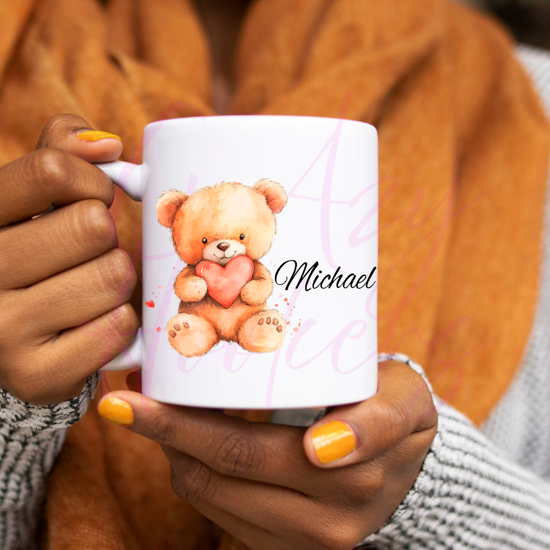 Personalized Mugs - Teddy Bears