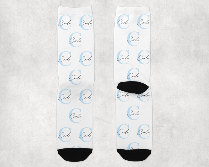 Personalized Name Long Sock - Add Your Name