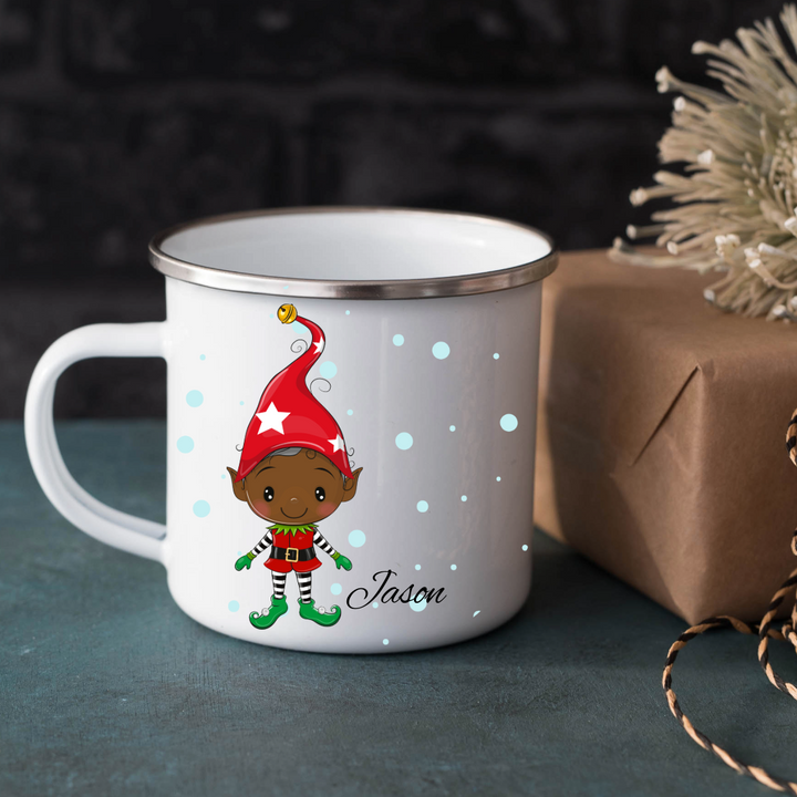 Personalized Christmas Mug - Elves