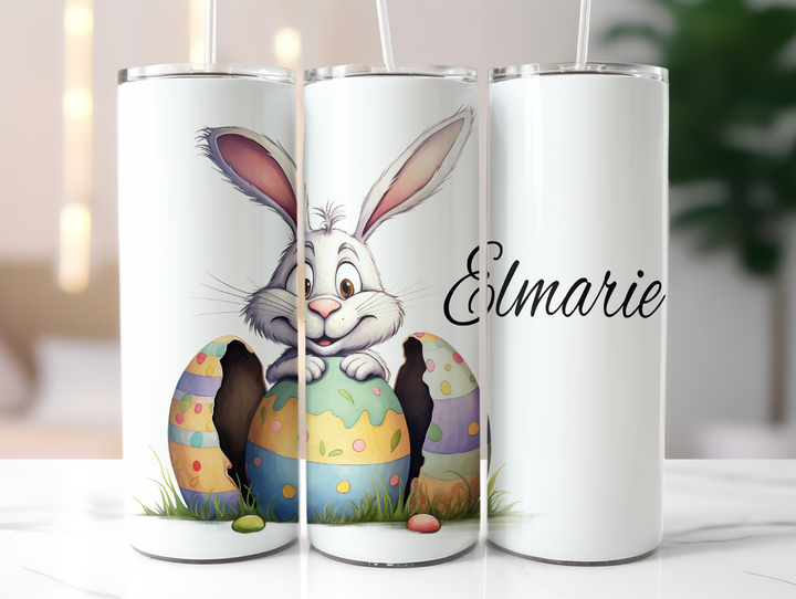 Personalized 20oz Tumblers - Easter Bunny