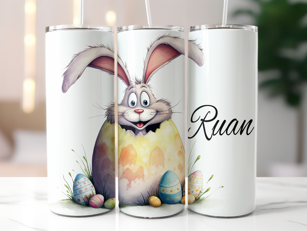 Personalized 20oz Tumblers - Easter Bunny