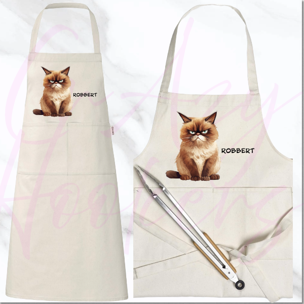 Personalized Apron - Quirky Cats