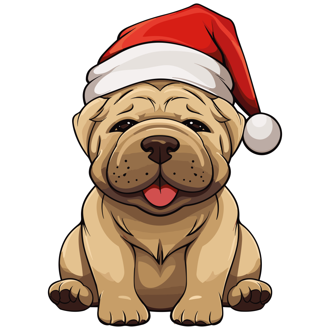 Personalized Christmas Dog mugs -choose your species  and add a name/text
