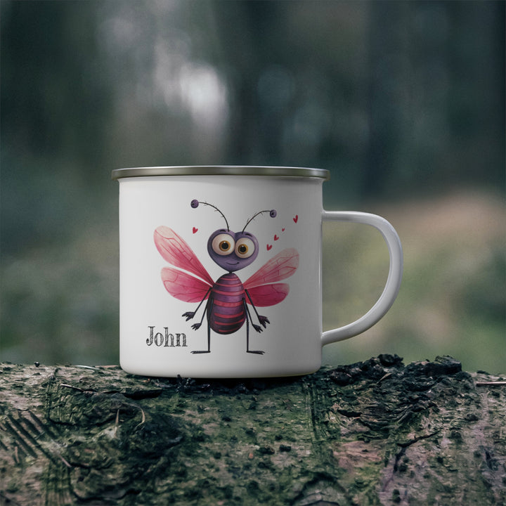 Personalised Enamel or Ceramic Mug - Love Bugs