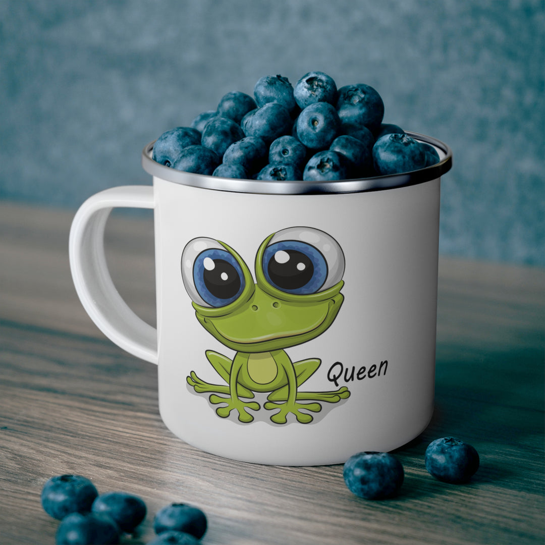 Personalized Enamel or Ceramic Mug - Frog