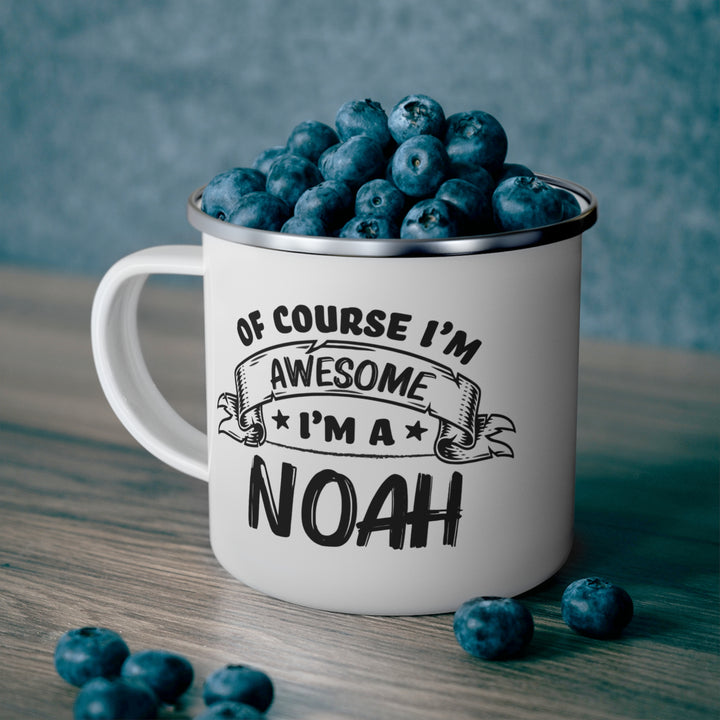Personalized Enamel or Ceramic Mug - Of Course I'm Awesome