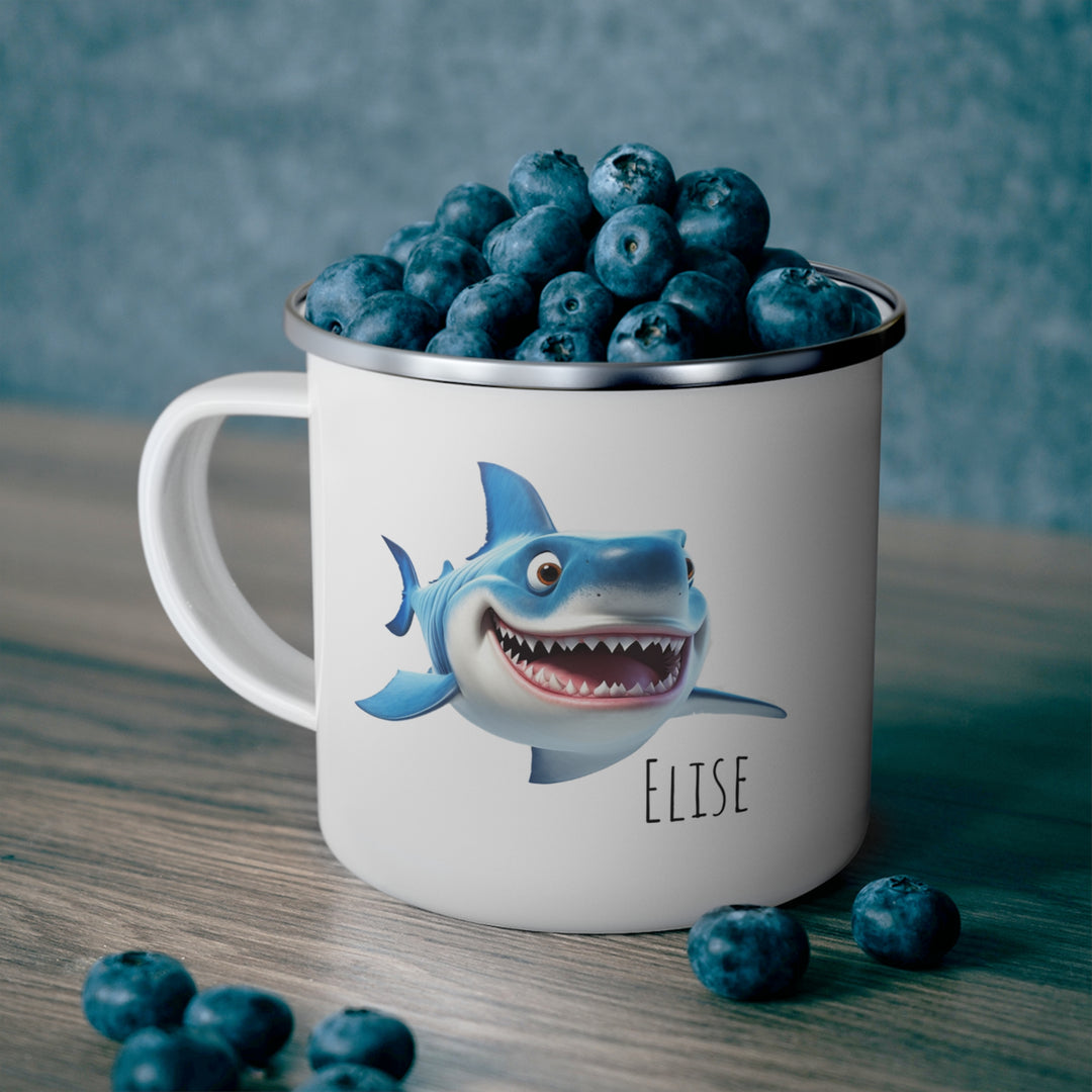 Personalized Enamel or Ceramic Mug - Sharks