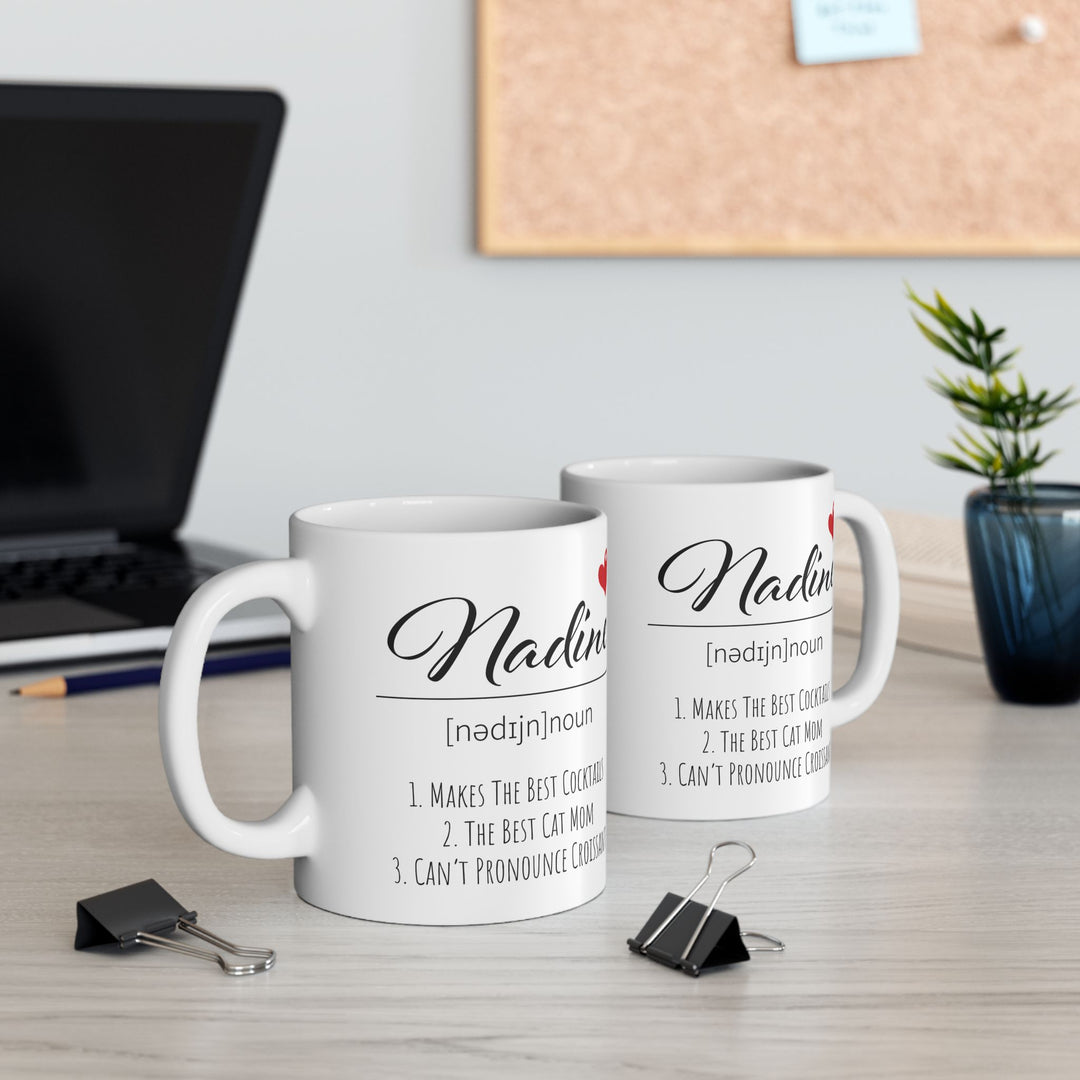 Personalized Enamel or Ceramic Mug - Fun Fact