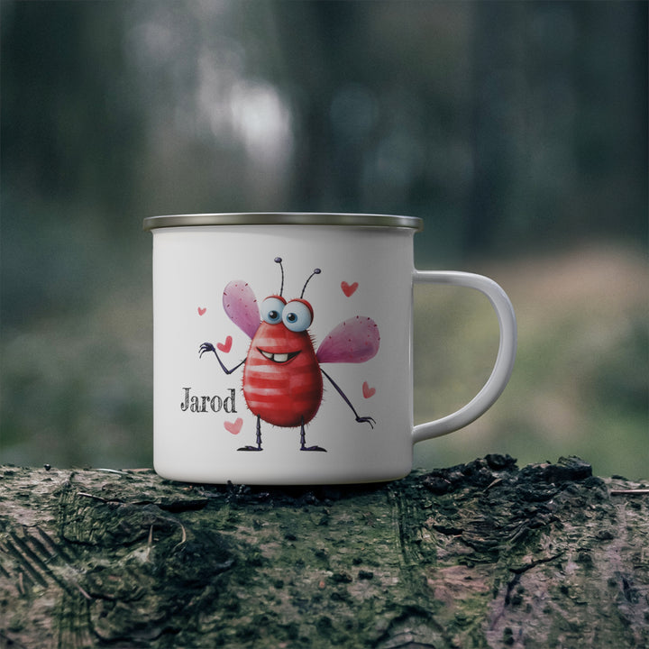 Personalised Enamel or Ceramic Mug - Love Bugs