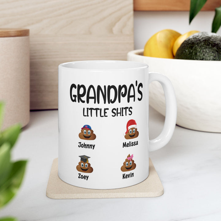 Personalized Enamel or Ceramic Mug - Little $h%ts