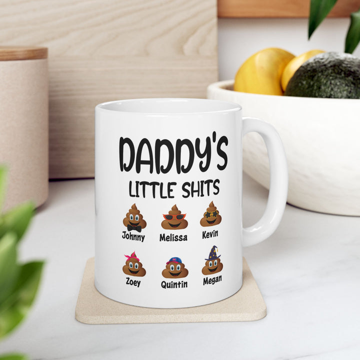 Personalized Enamel or Ceramic Mug - Little $h%ts