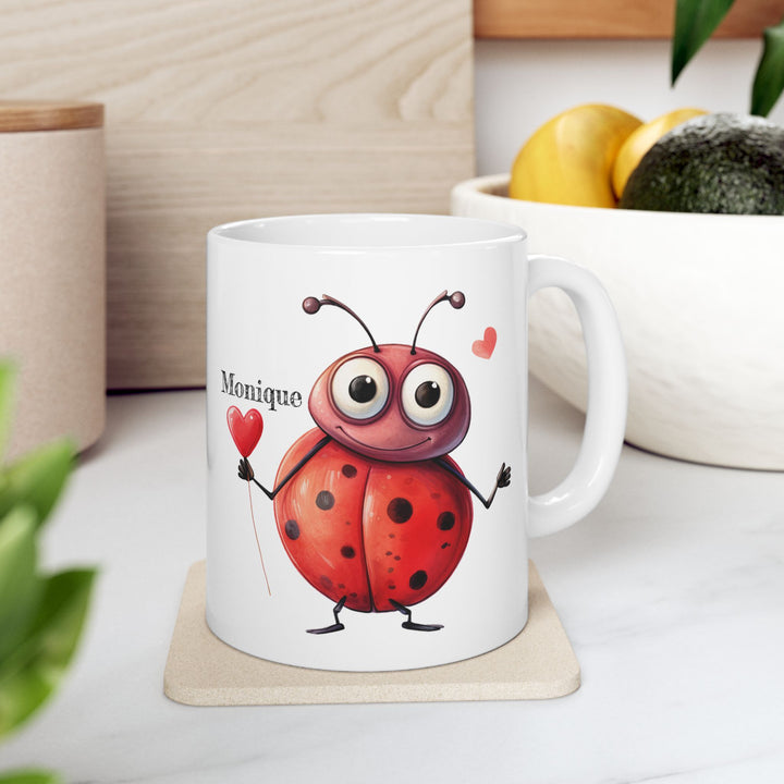 Personalised Enamel or Ceramic Mug - Love Bugs