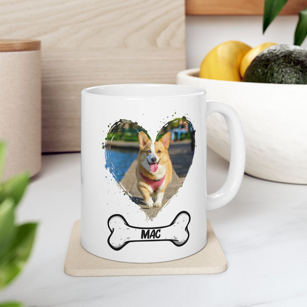 Personalized Enamel or Ceramic Mug - Animal Photo
