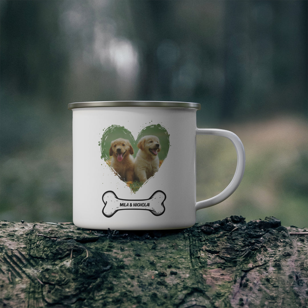 Personalized Enamel or Ceramic Mug - Animal Photo