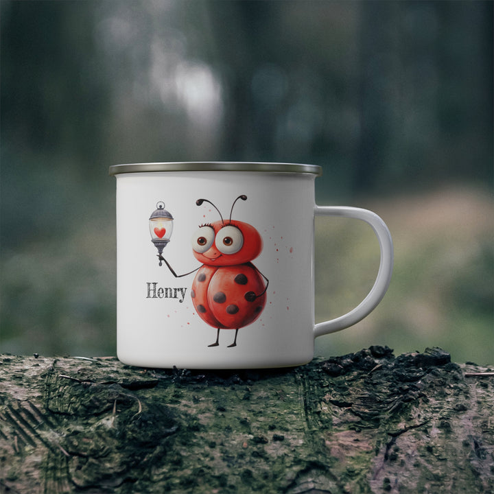 Personalised Enamel or Ceramic Mug - Love Bugs