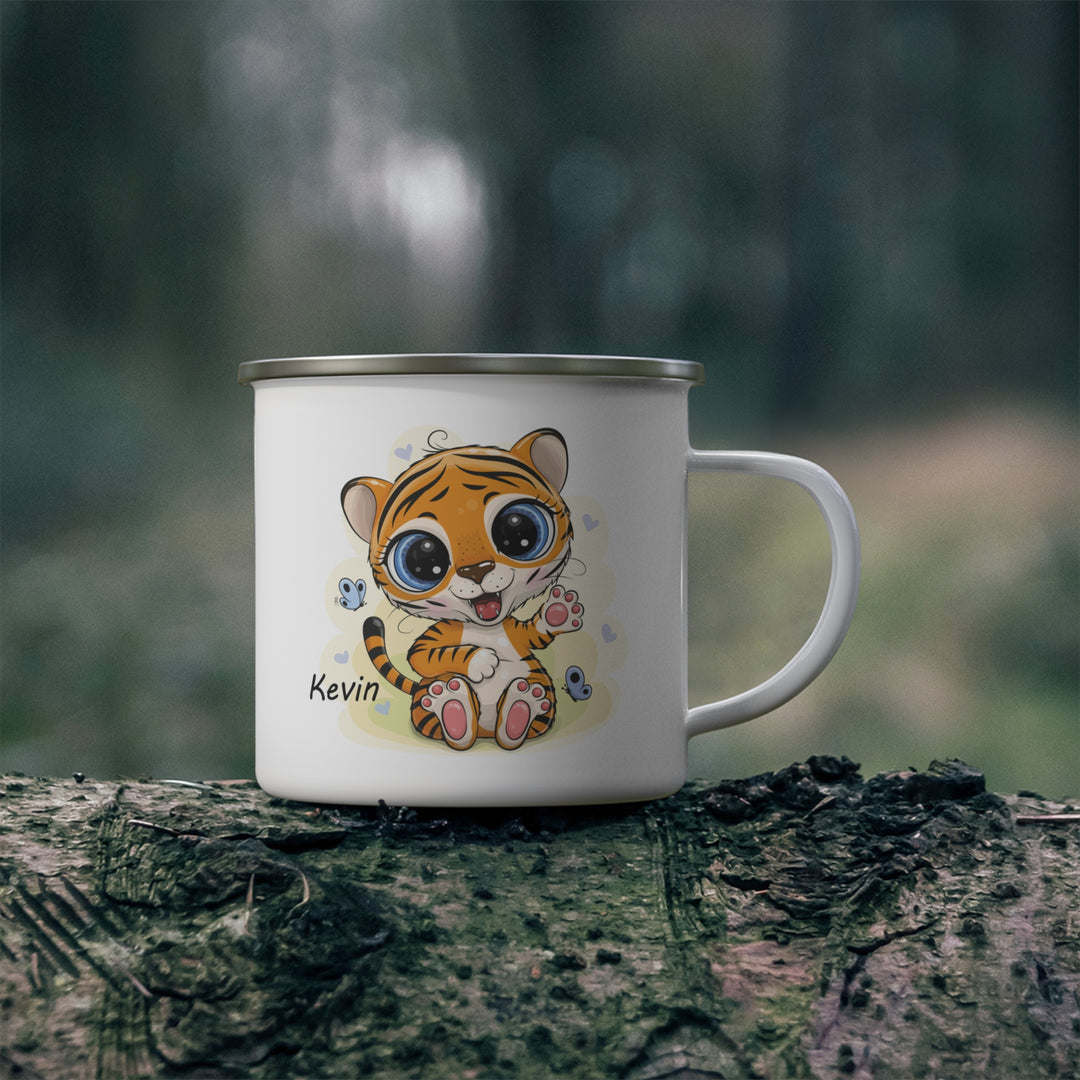 Personalized Enamel or Ceramic Mug - Cure Tiger