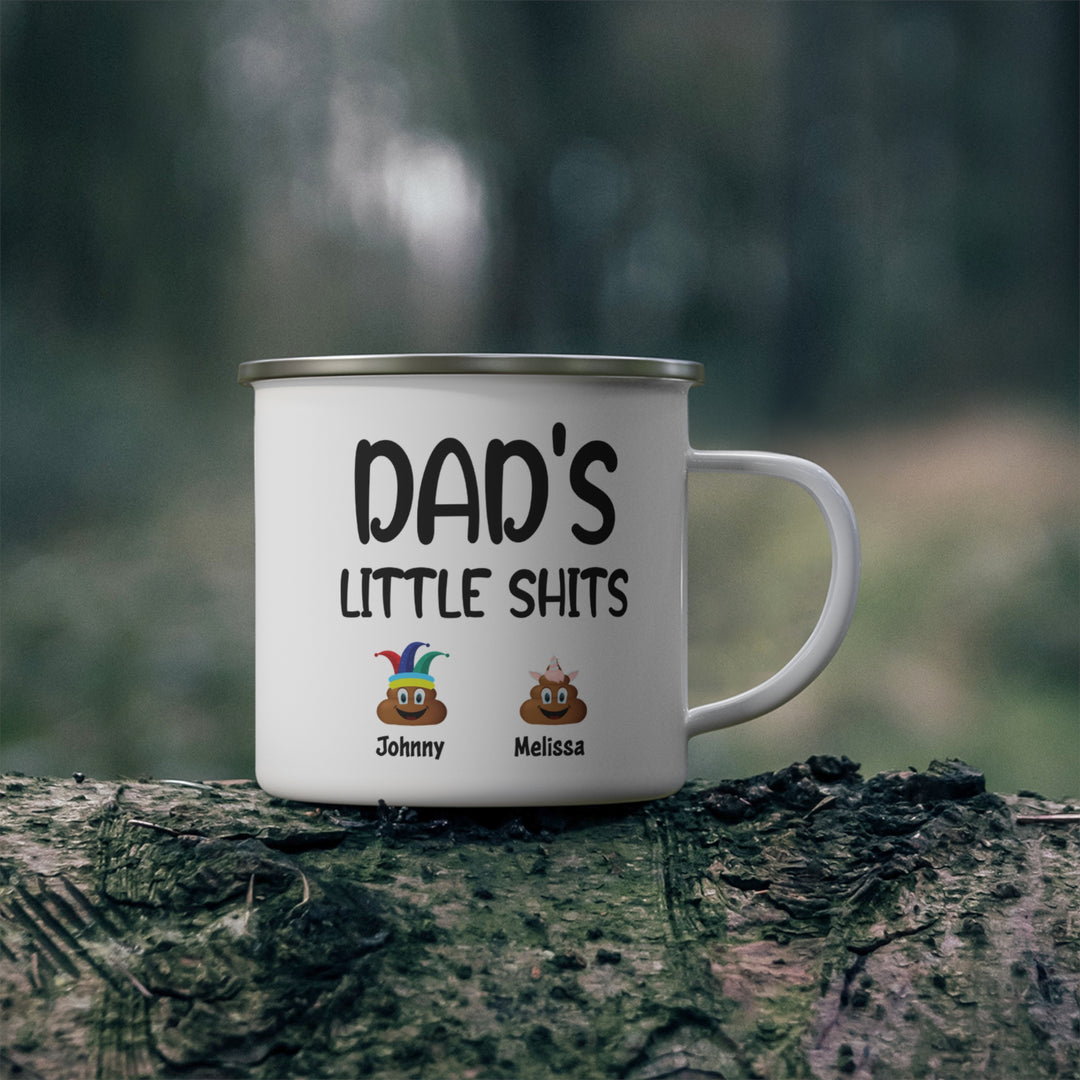 Personalized Enamel or Ceramic Mug - Little $h%ts