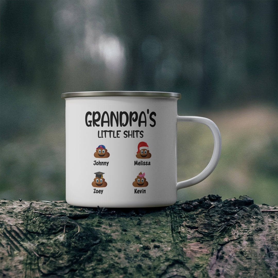 Personalized Enamel or Ceramic Mug - Little $h%ts