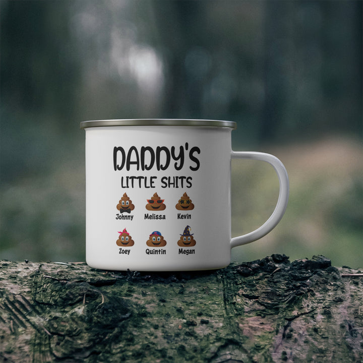 Personalized Enamel or Ceramic Mug - Little $h%ts