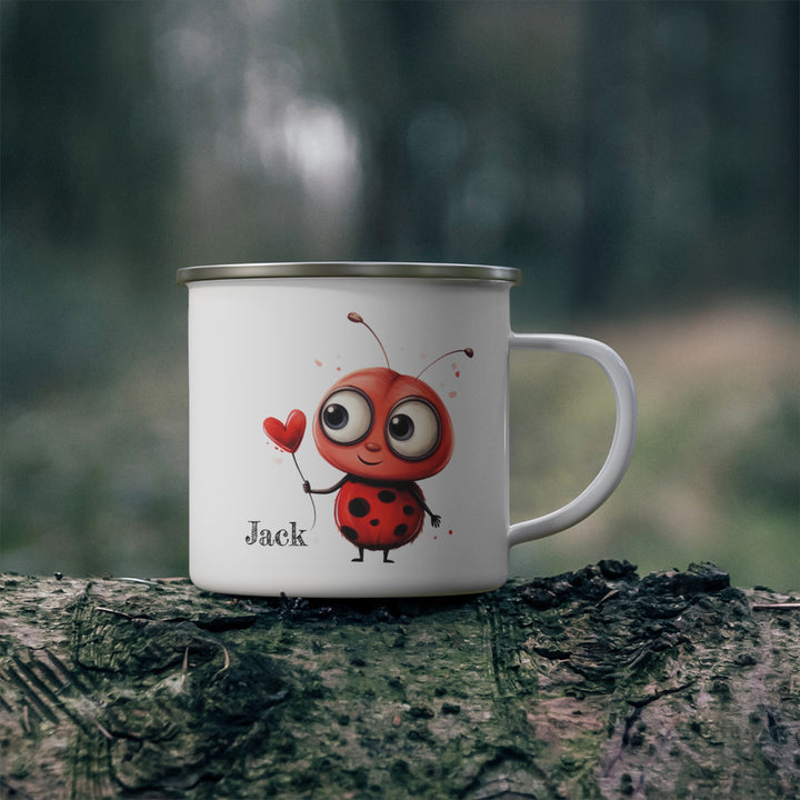 Personalised Enamel or Ceramic Mug - Love Bugs