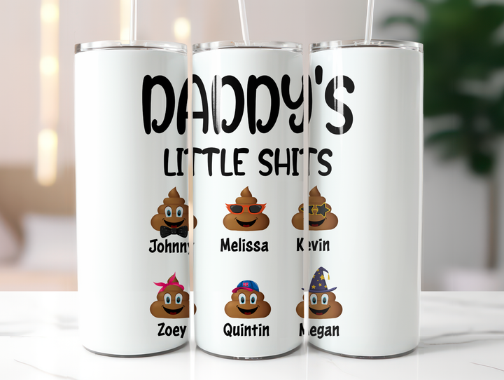 Personalized 20oz Tumbler - Little Shits