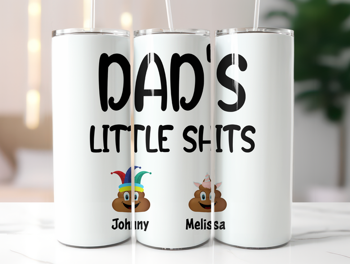 Personalized 20oz Tumbler - Little Shits