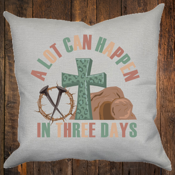 Canvas Pillow - Easter