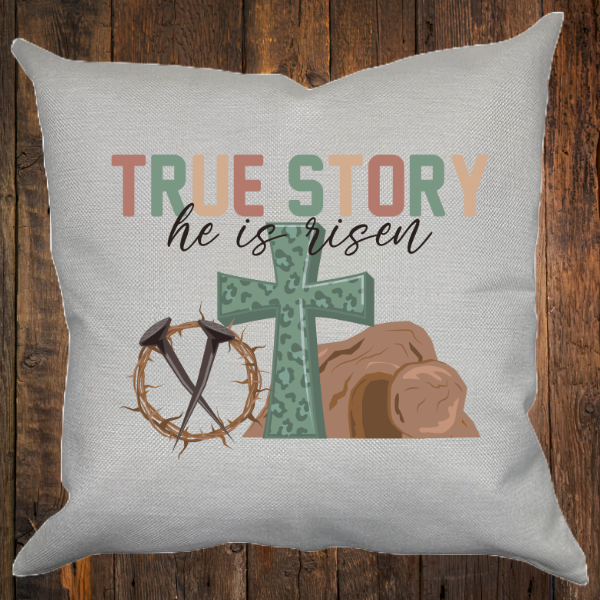 Canvas Pillow - Easter