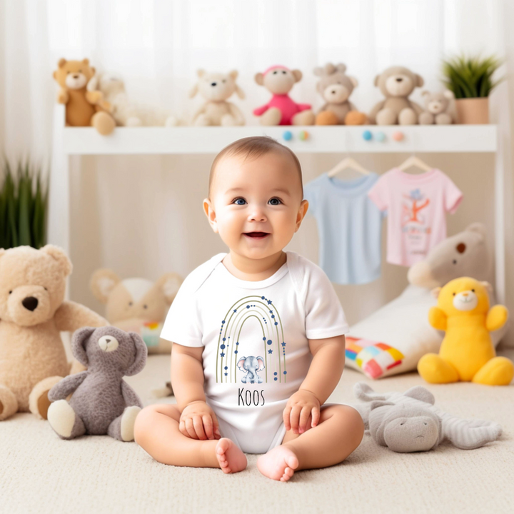 Personalized Baby Grow - Blue