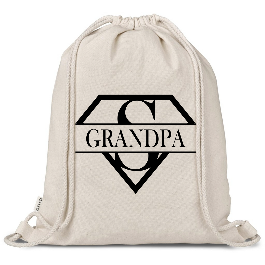 Personalized Multi-Purpose Draw String Bag - Super Hero