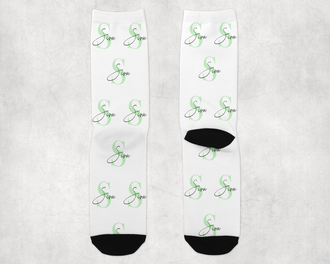 Personalized Name Long Sock - Add Your Name