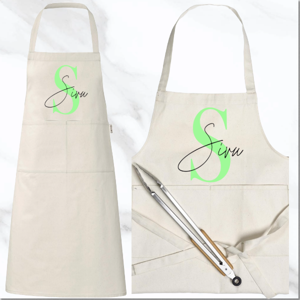 Personalized Apron - Capital Letter
