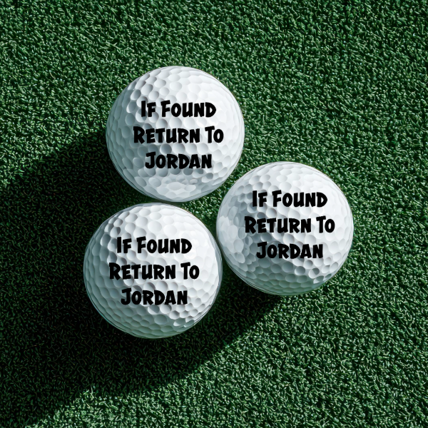 Personalized Golf Balls - Srixon UltiSoft Sleeve