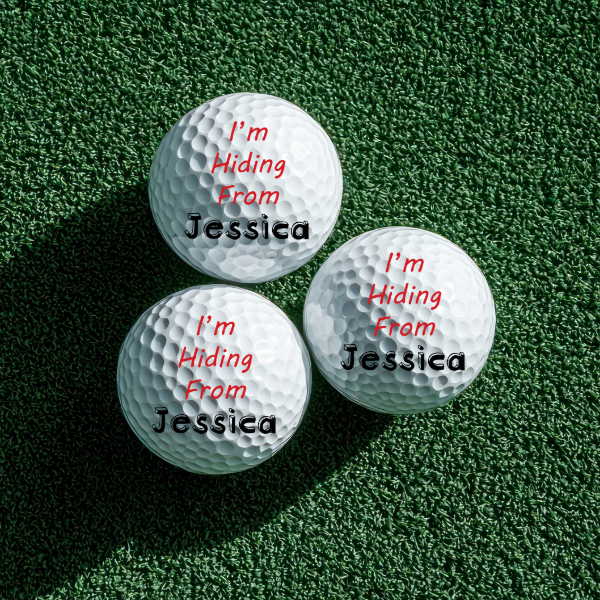 Personalized Golf Balls - Srixon UltiSoft Sleeve