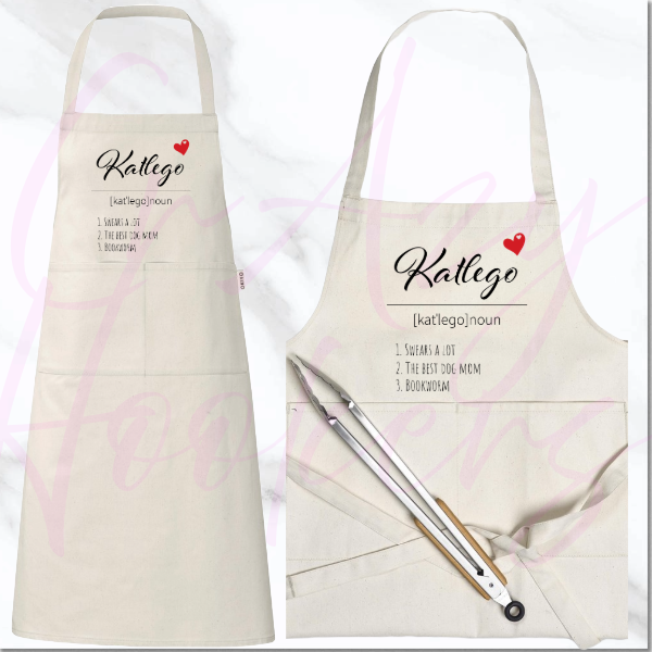 Personalized Fun Fact Apron