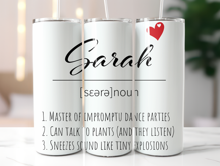 Personalized Fun Fact Tumbler