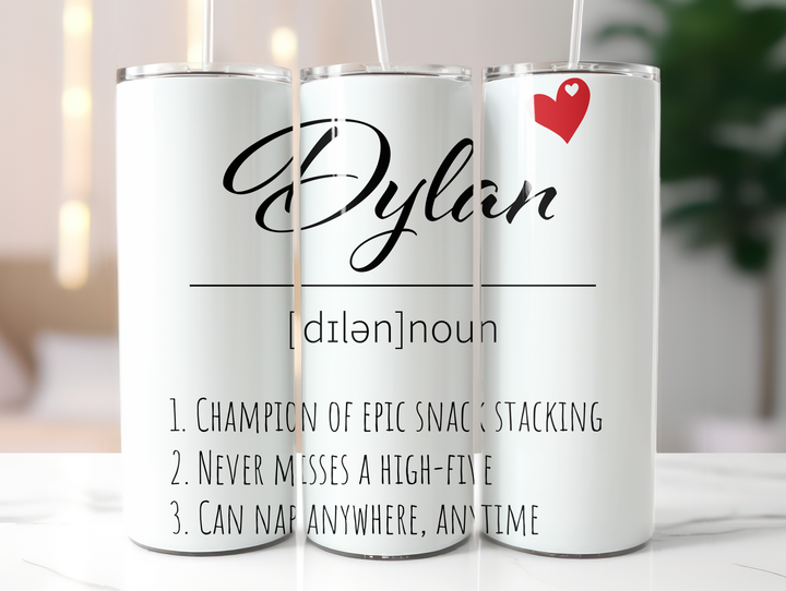 Personalized Fun Fact Tumbler