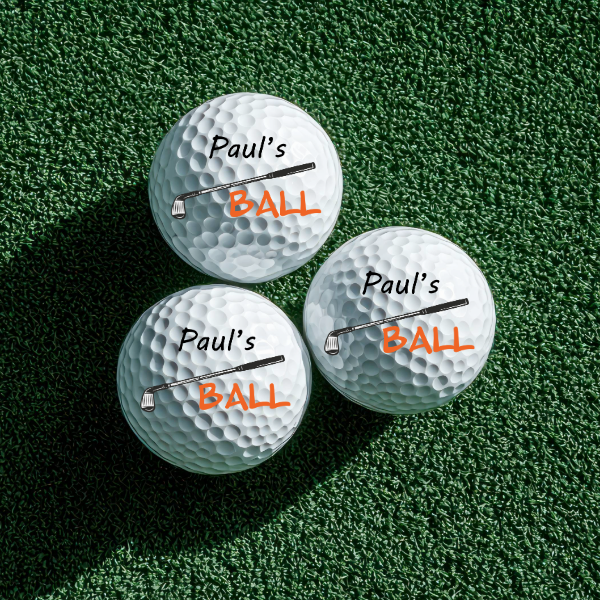 Personalized Golf Balls - Srixon UltiSoft Sleeve