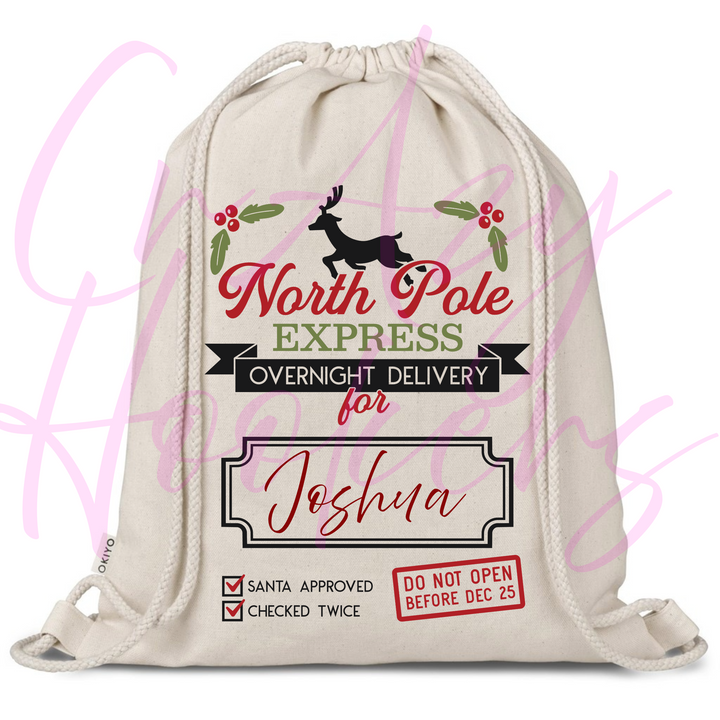 Personalized Multi-Purpose Draw String Bags