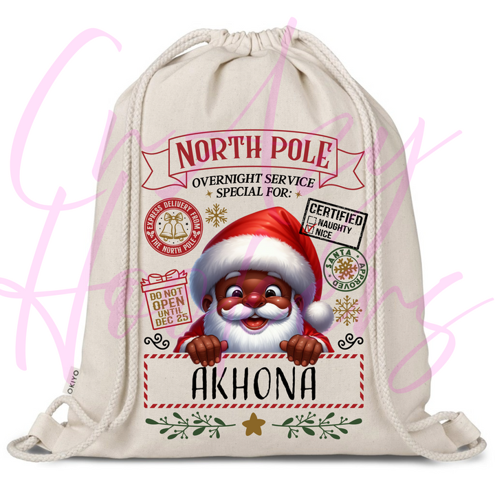 Personalized Multi-Purpose Draw String Bags