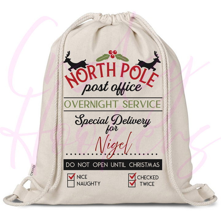 Personalized Multi-Purpose Draw String Bags