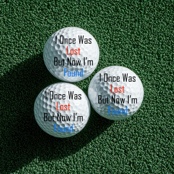 Funny Phrase Golf Balls - Srixon UltiSoft Sleeve