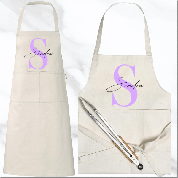 Personalized Apron - Capital Letter