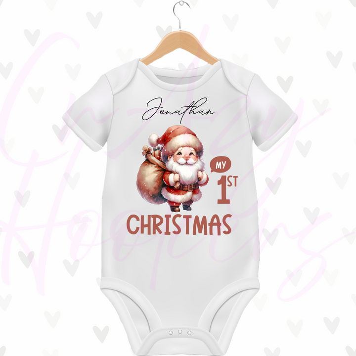 Personalized Baby Grow - My First Christmas