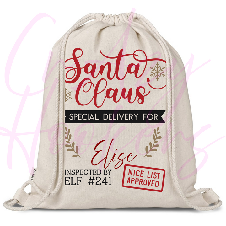 Personalized Multi-Purpose Draw String Bags