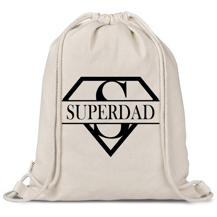 Personalized Multi-Purpose Draw String Bag - Super Hero