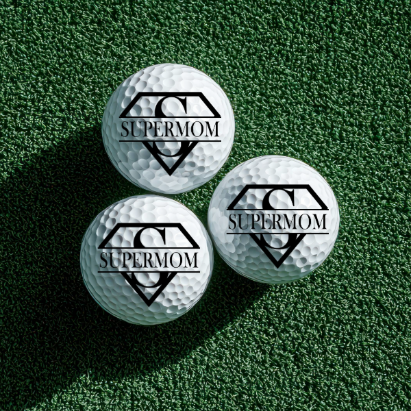 Personalized Golf Balls - Srixon UltiSoft Sleeve - Super Hero
