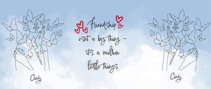 Friendship is a million things